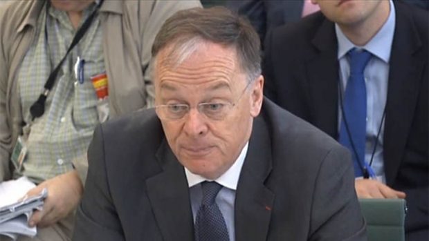 EDF chief executive Vincent de Rivaz appears before the Energy and Climate Change Committee
