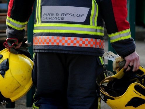 Fire crews have been called to the industrial estate in Invergordon this evening