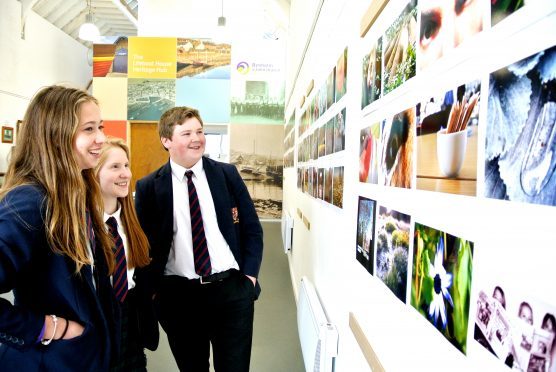 Photographed (l-r): Phoebe Verstralen, Darcey Axon and Ian Lockhead Anderson