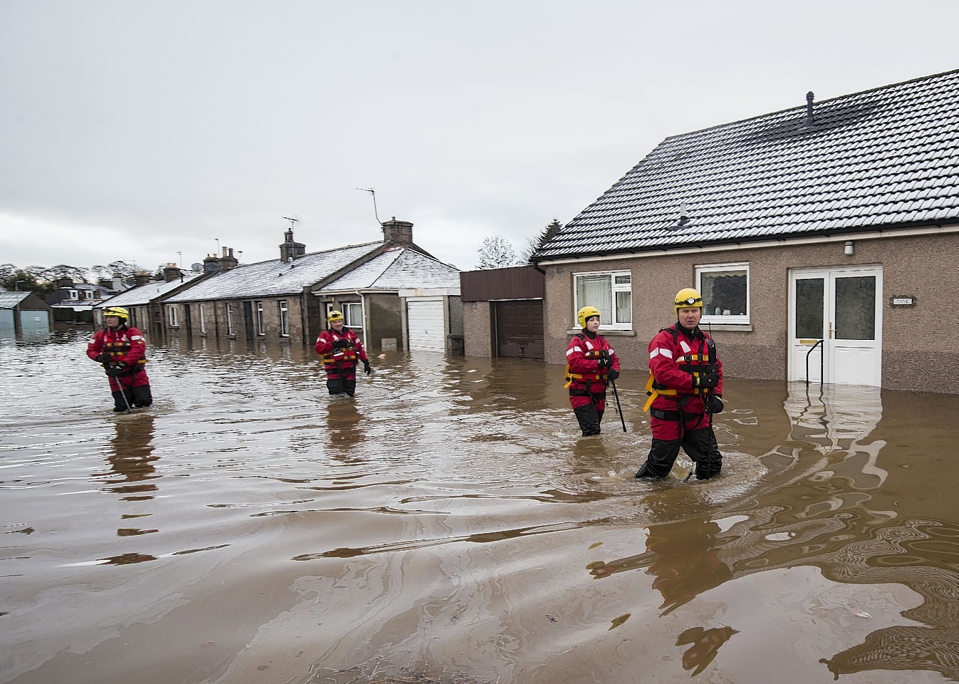A number of areas across the north-east were hit by floods at the start of the year