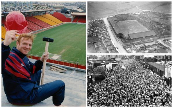 Pittodrie through the years