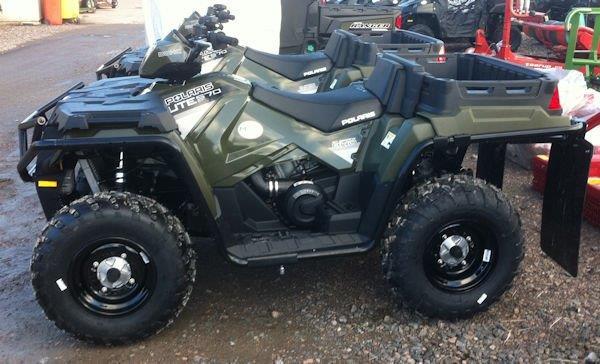 One of the quad bikes that was stolen