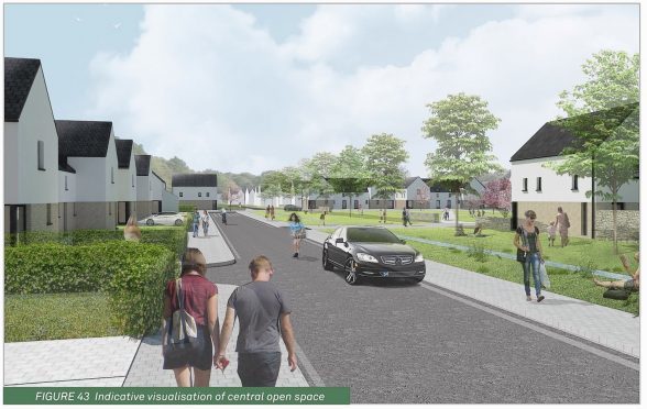 Plans show how the new town could look
