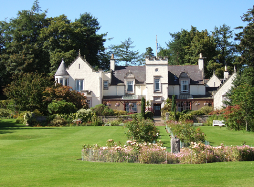 Douneside House in Tarland