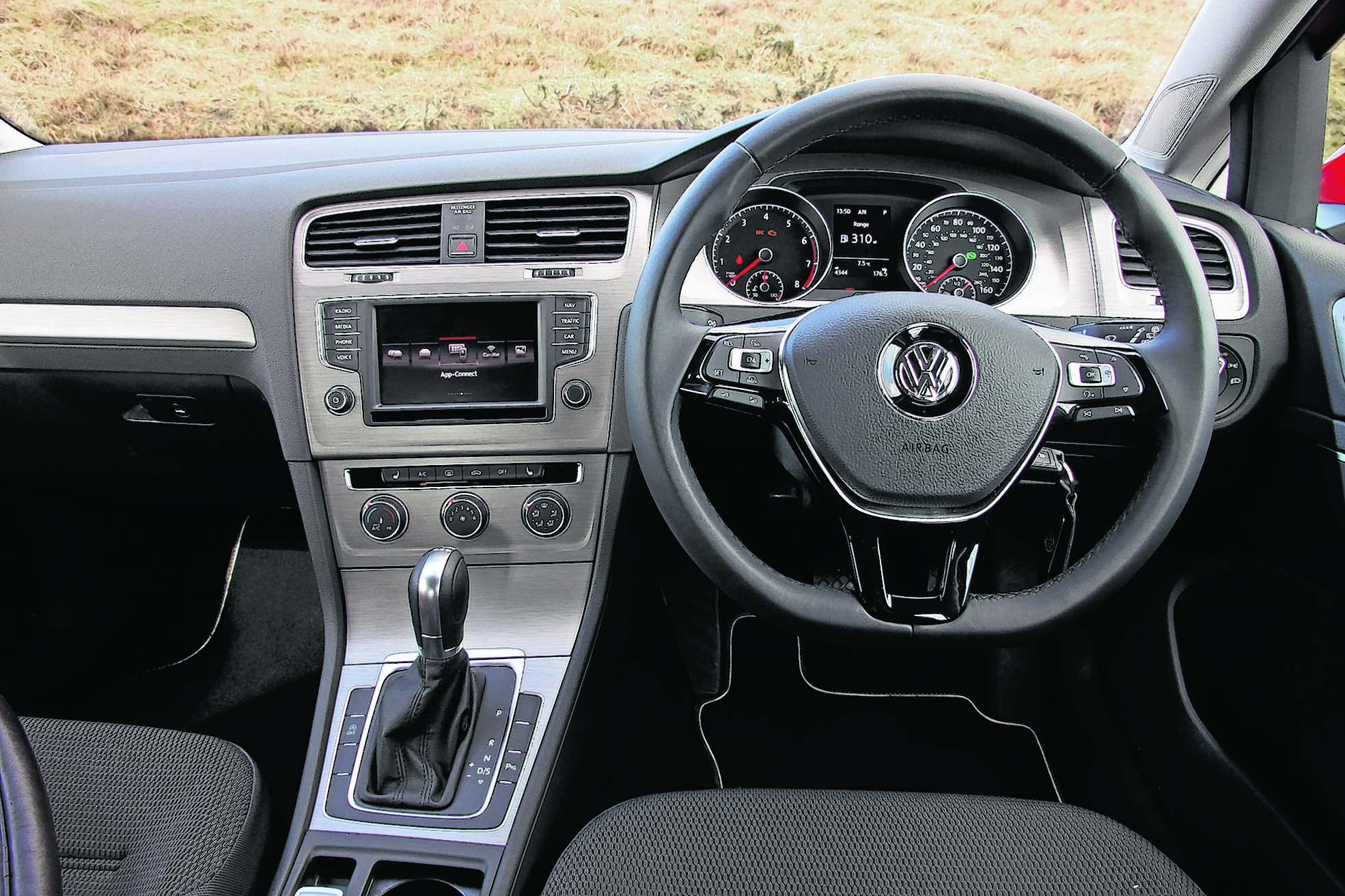 2016 Volkswagen Golf Match BlueMotion Edition interior (Matt Kimberley/PA)