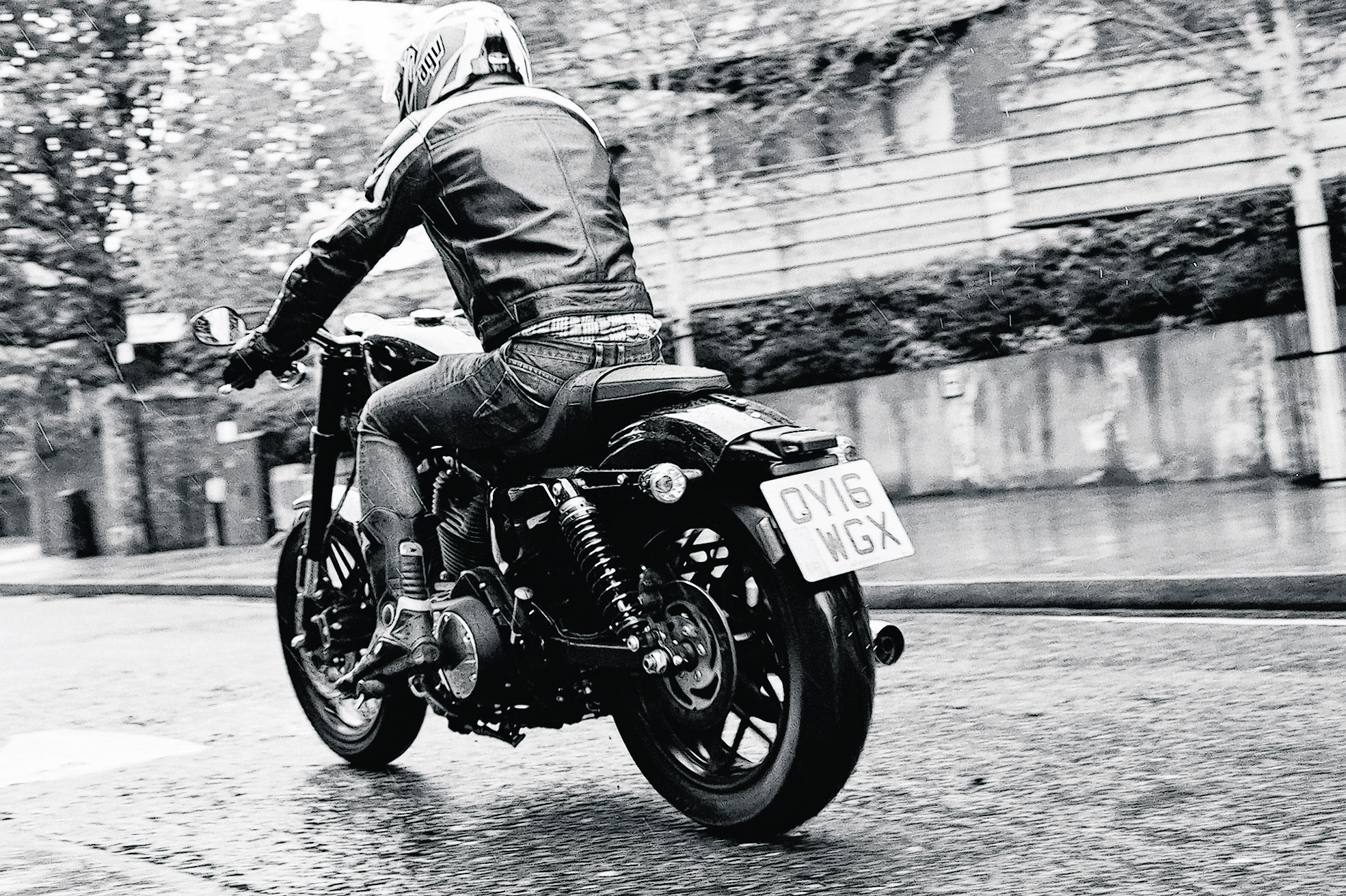 Matt Kimberley aboard the 2016 Harley-Davidson Roadster (James A. Grant/Harley-Davidson)