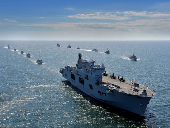 Peregrine Trophy Winner Fleet Photographic Unit East: Maritime Forces from 17 nations gather together for BALTOPS 2015. L(Phot) Luron Wright