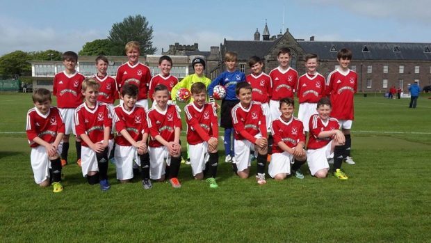 Deveronvale's under-13s side.