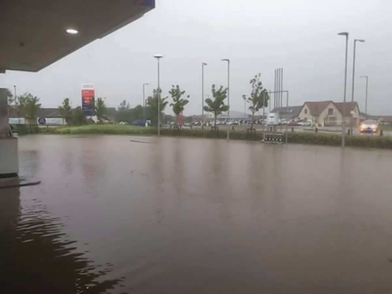 Flooding in Buckie