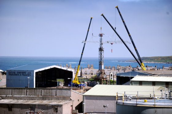 Buckie harbour could see investment to regenerate it as an offshore wind energy base.