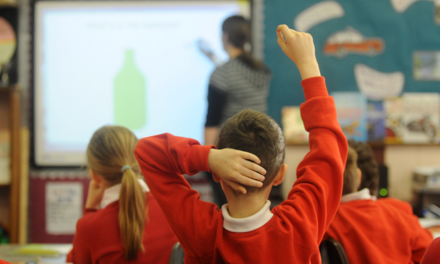 Stock image of a classroom