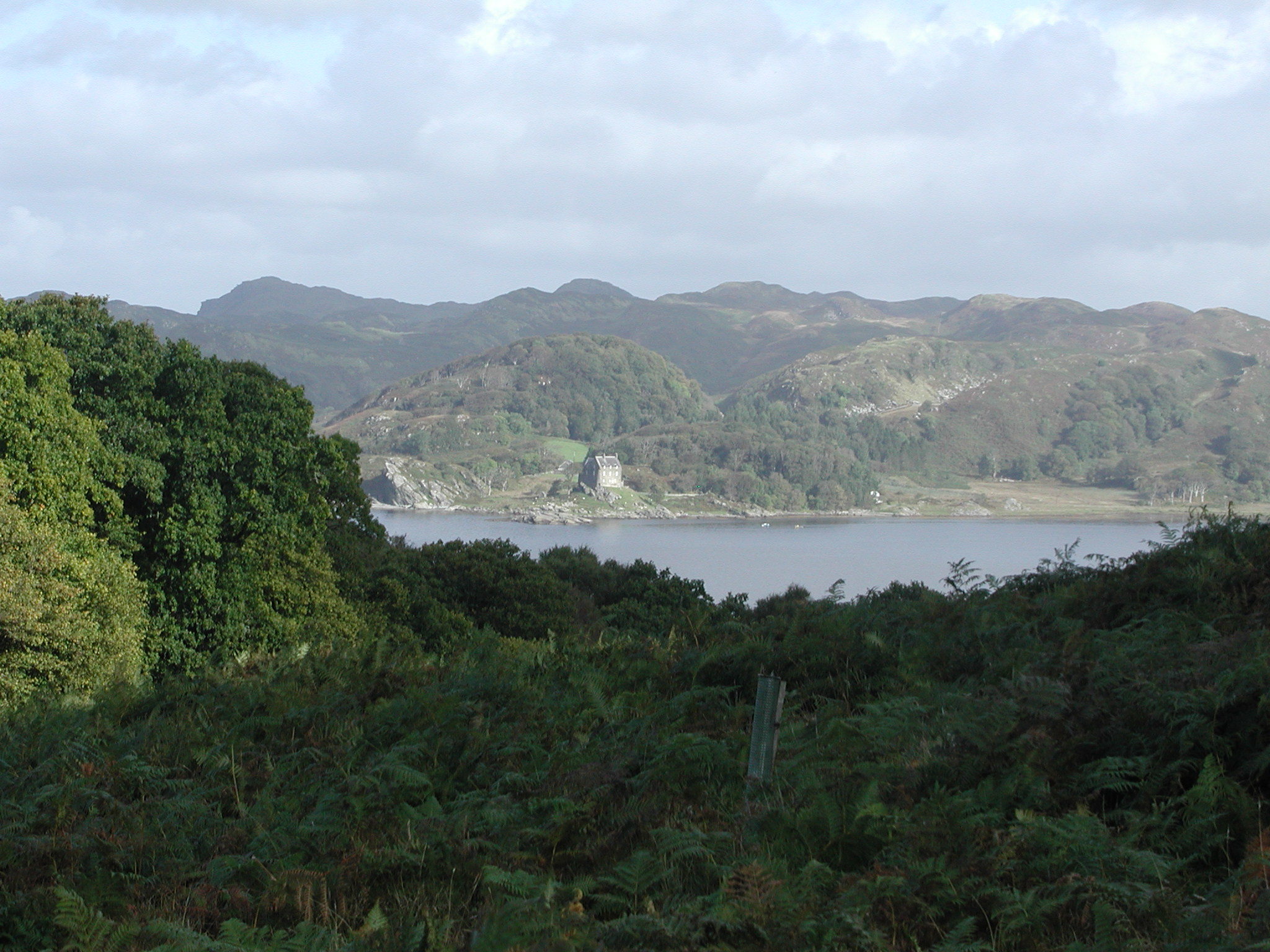Crinan Woods and Duntrune Castle in Argyll