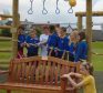 Cullen pupils were eager to try out the new adventure trail.
