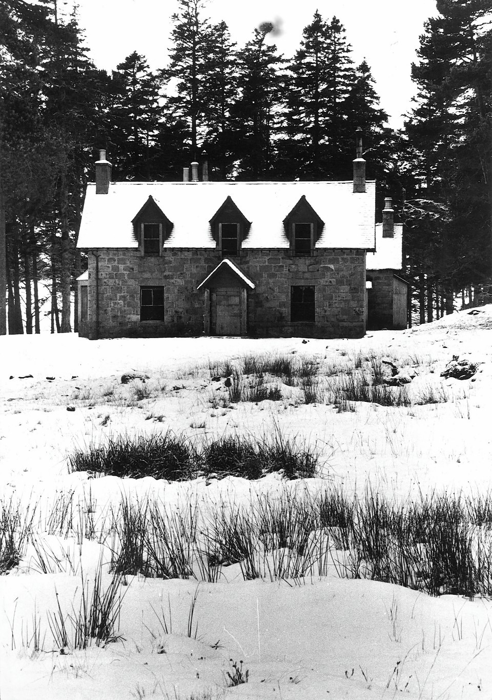 Derry Lodge, in the Aberdeenshire end of the Cairngorms