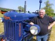Jim Penny at the rally with his 1947 petrol-paraffin Fordson Major