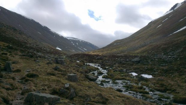The Lairig Ghru in the Cairngorms