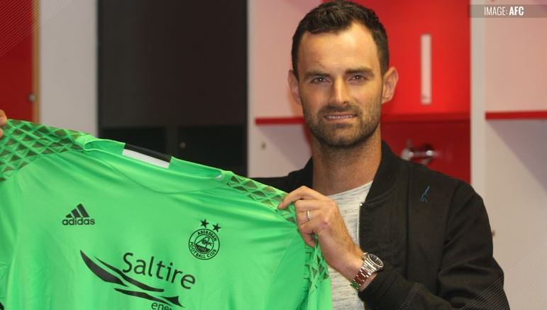 New Aberdeen goalkeeper Joe Lewis