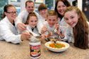 Milne's High School pupils who won the Baxter's Soup Challenge