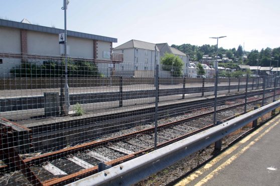 Oban railway station.