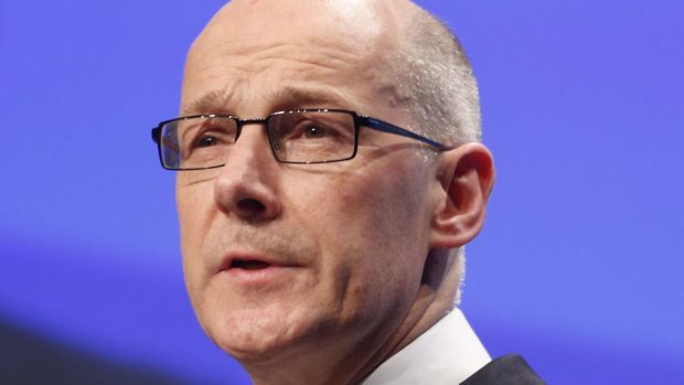 Deputy First Minister John Swinney