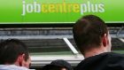 A Job Centre Plus branch, as unemployment has fallen to its lowest level since spring 2008