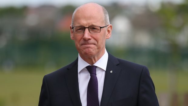 Deputy First Minister John Swinney.