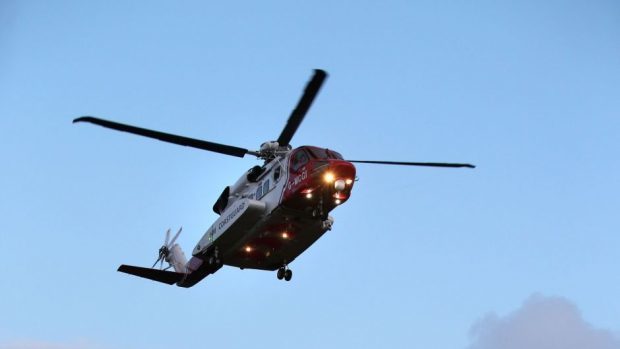 A search and rescue helicopter based at Sumburgh attended the incident.