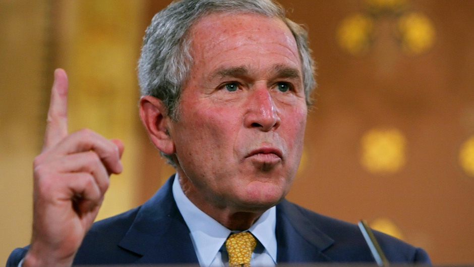 Former US President George Bush 