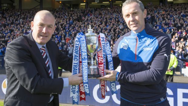 Rangers could be passing the Challenge Cup over to a team from outside Scotland