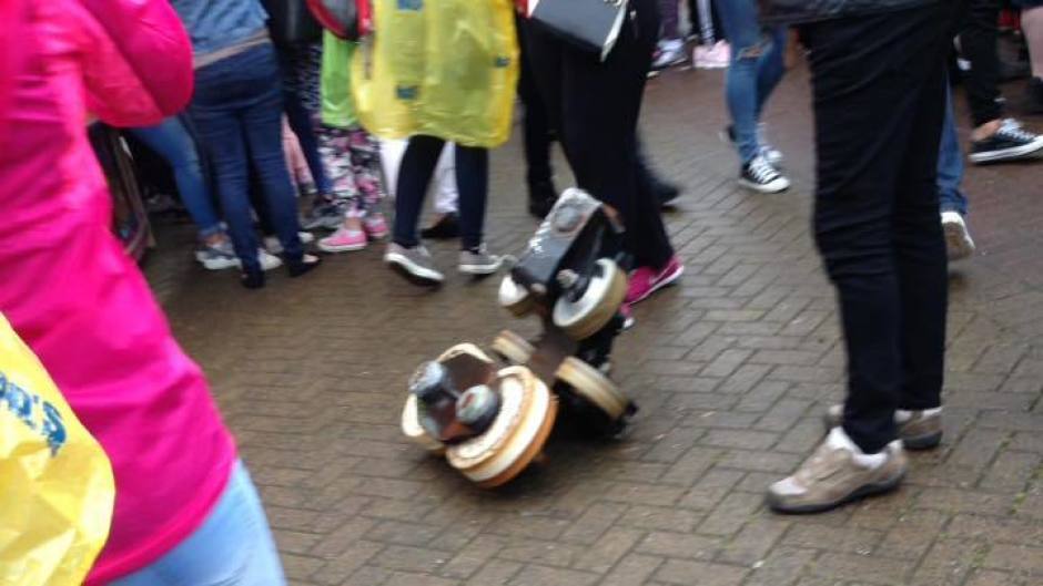 Emergency services are responding to eyewitness reports of a rollercoaster derailing at a theme park in Motherwell, Scotland. (Picture: Katie Burns/PA)