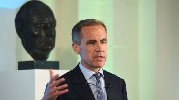 Bank of England governor Mark Carney