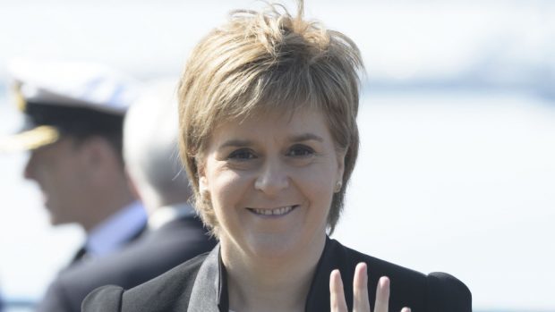 Nicola Sturgeon made the comments during FMQs