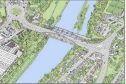Proposals for the new bridge of the River Dee in Aberdeen