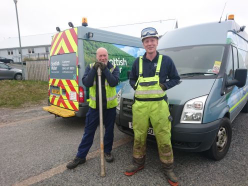 Scottish Water heroes Garry Ward and Doniain MacLeod