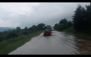 Flooding on the A947 near Rothes