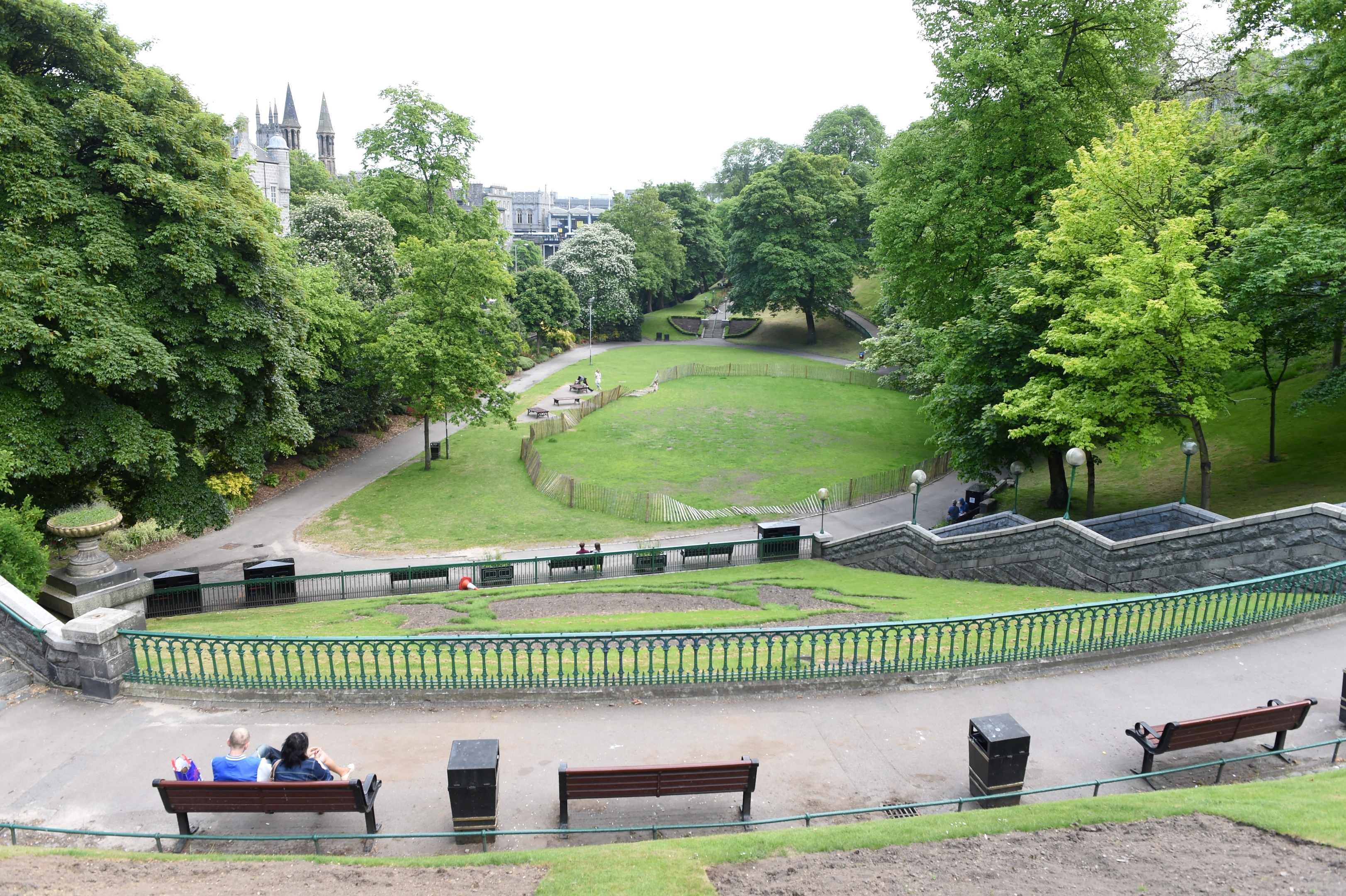 A cycling village will be created at Union Terrace Gardens for the Tour Series.