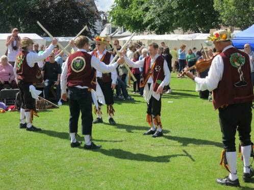 Dancing at last years Ballater Victoria week