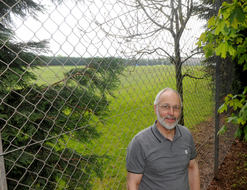 Mike Robson, secretary of the Laurencekirk Development Trust