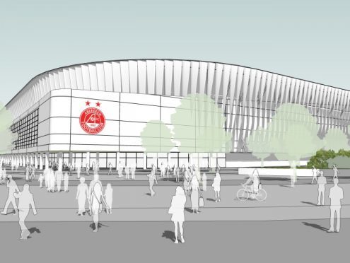 Plans for the new Aberdeen FC stadium