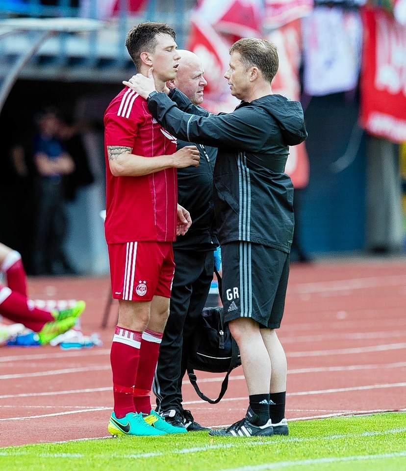 Aberdeen won in Latvia 1-0 (agg 4-0)