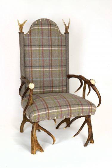 Rule from your own throne with this antler chair from Clock House Furniture, priced from £1,475