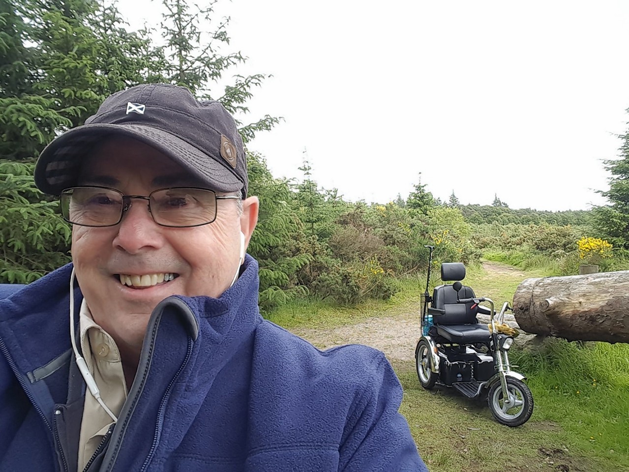 Bill Robertson a disabled mountaineer from Aberdeen