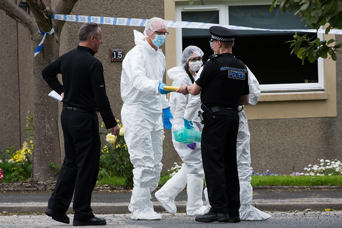 Police are investigating after a man's body was found in a property in Aberdeen