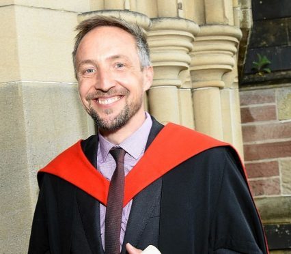 The Rev Dr David Kirk was awarded a PHD in theology