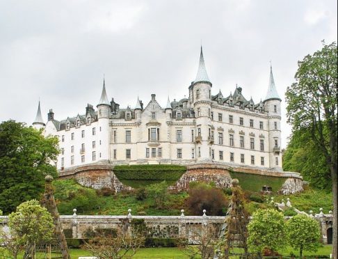 Dunrobin Castle near Golspie