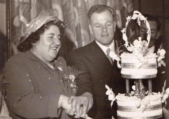 Elsie Newell and husband Raymond