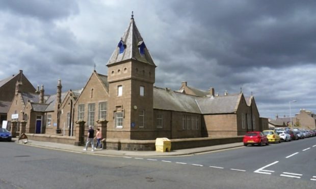 The former North School and Glenugie Business Centre in Peterhead's Windmill Street.