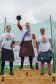 Scott Rider, Wimington, London, tops the podium at the World Highland Games Heavy Events , picture by Robert Macdonald