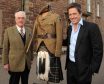 Actor and film director Hugh Grant at Fort George's Highlanders Museum