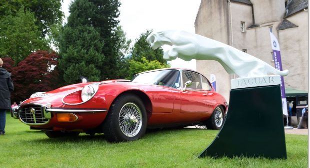 The Jaguar Enthusiast’s Club’s annual gathering at Drum Castle. (Picture: Kevin Emslie).